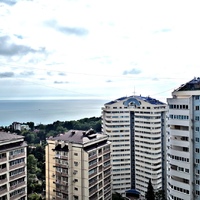 Квартира в Сочи с видом на море на высоком этаже